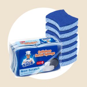 Non Scratch Cellulose Scrub Sponge