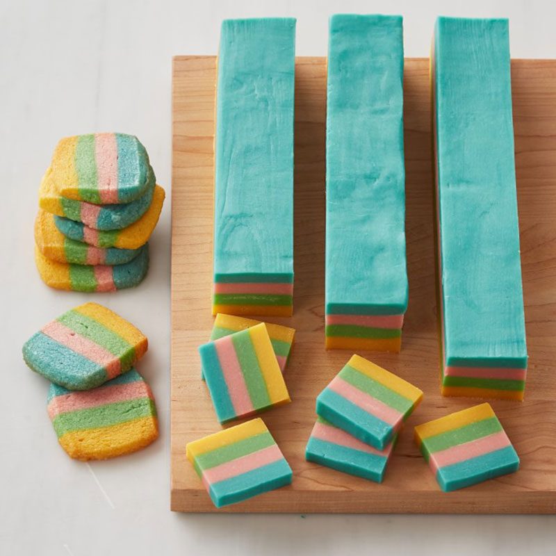 Springtime Slice And Bake Cookies a