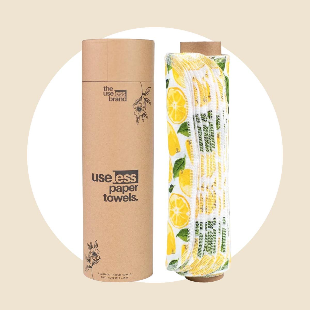 The Useless Brand Reusable Paper Towels Roll