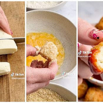 Viral Halloumi Cheese Popcorn Recipe Via @Beckyexcell TikTok