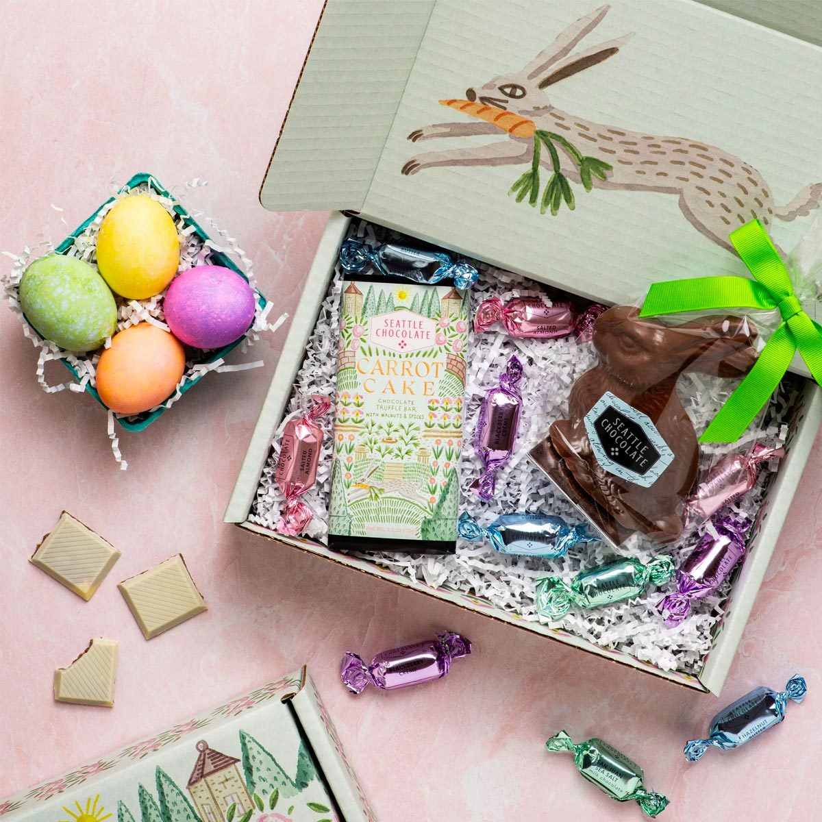 Hoppy Easter Basket Ecomm Via Seattlechocolate.com