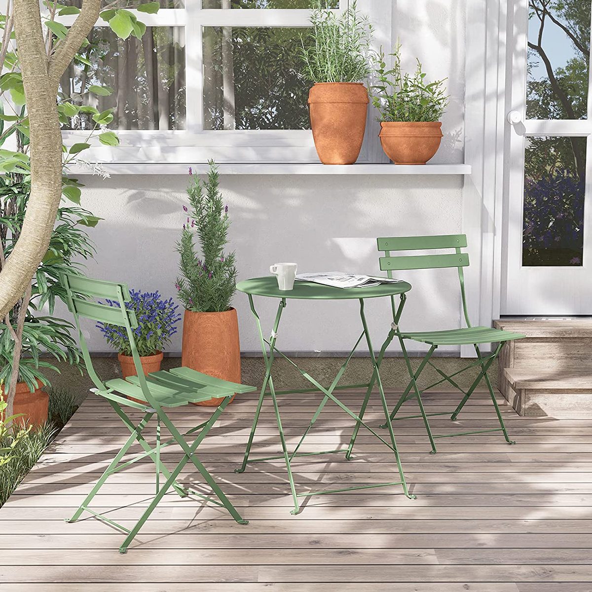Metal Bistro Set