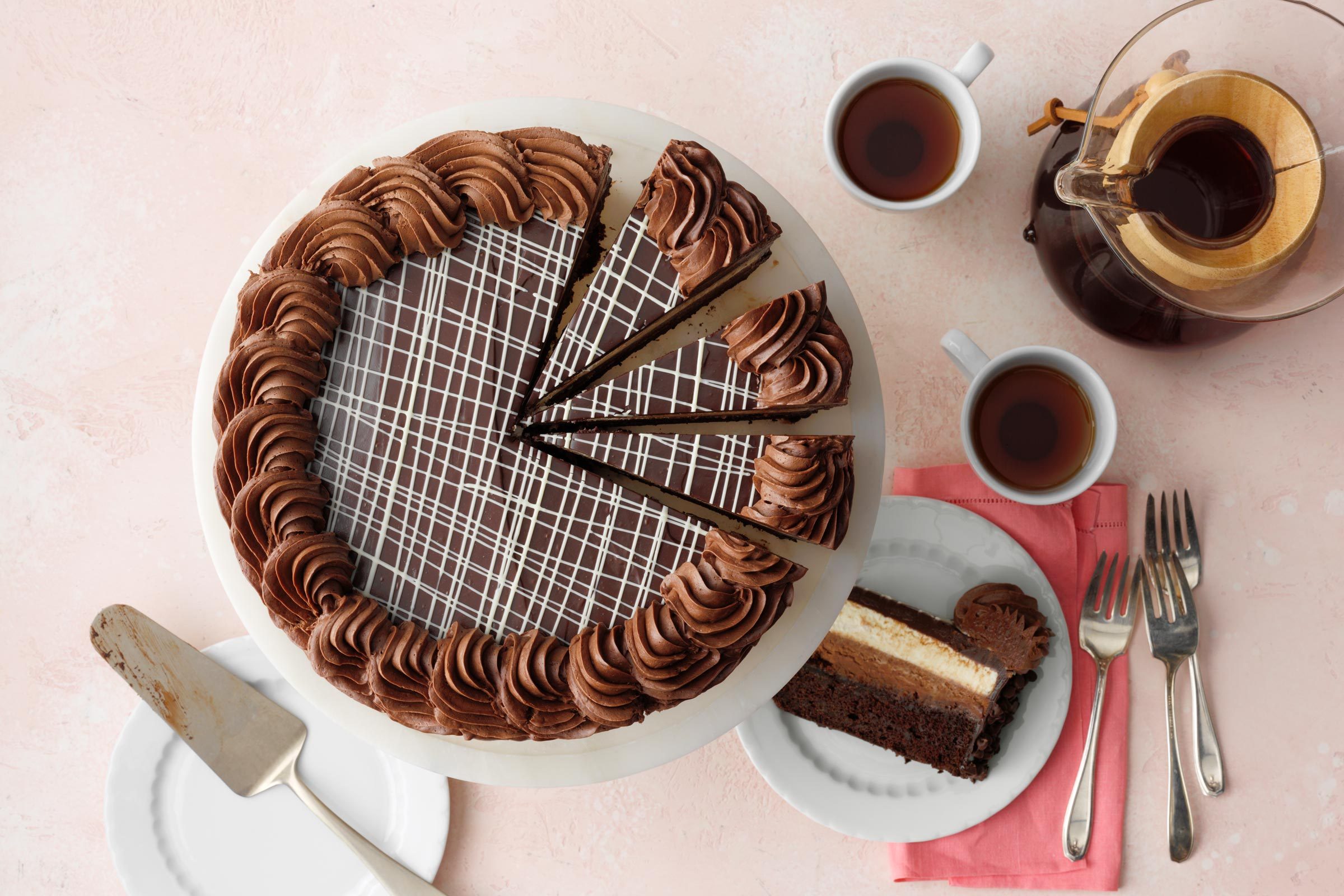 Olive Garden black tie mousse cake