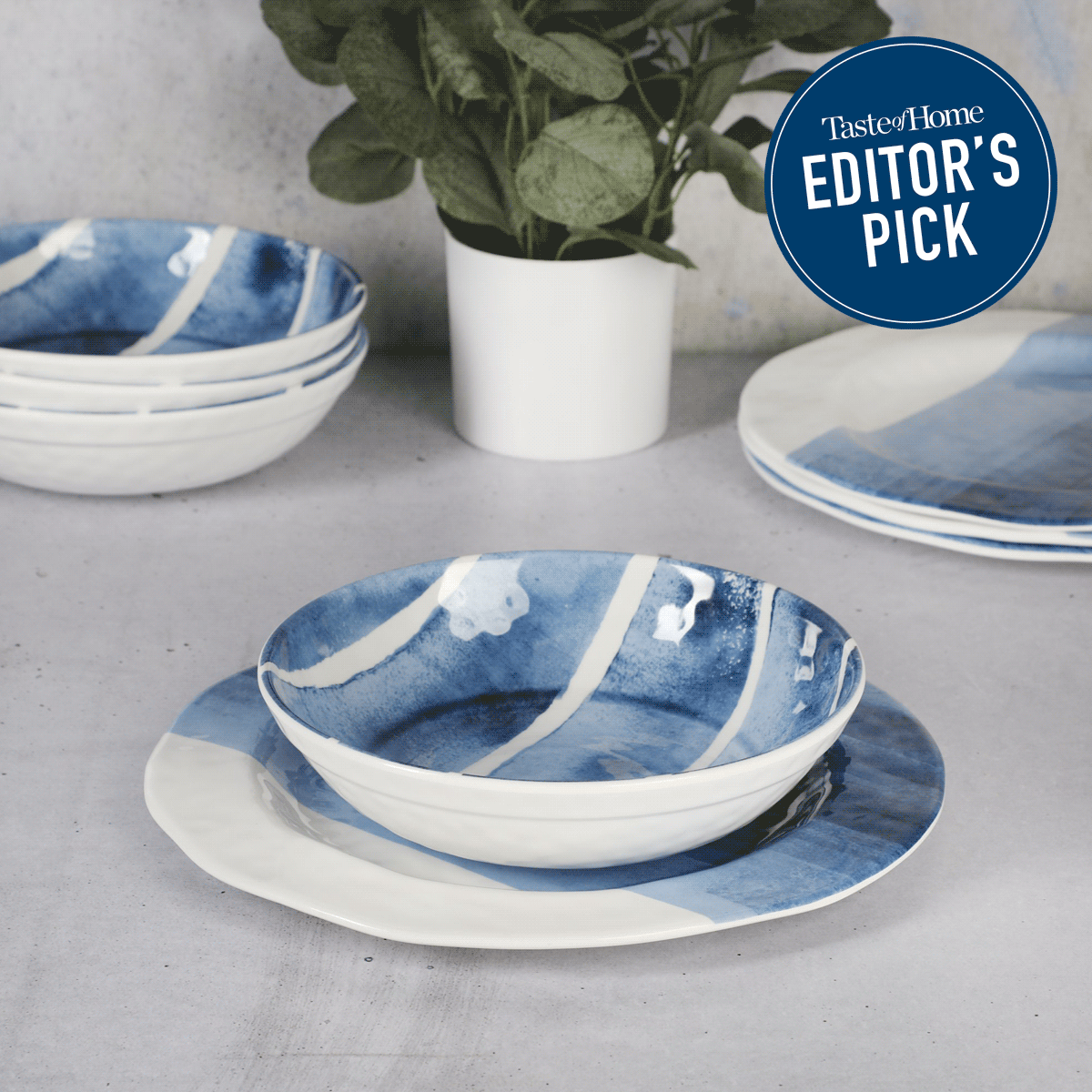 Ombre Outdoor Dinnerware Set