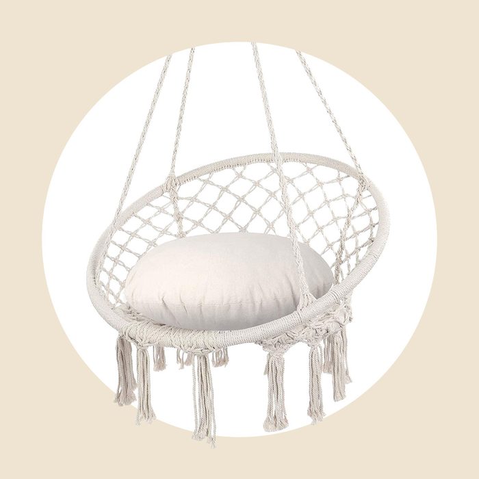 Y Stop Hammock Chair Macrame Swing Chair
