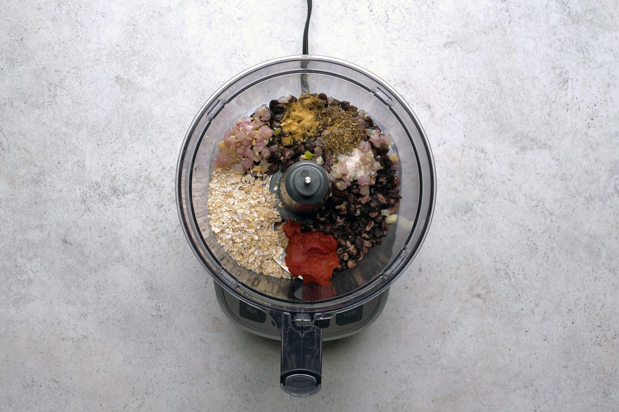 Ingredients In Mixer