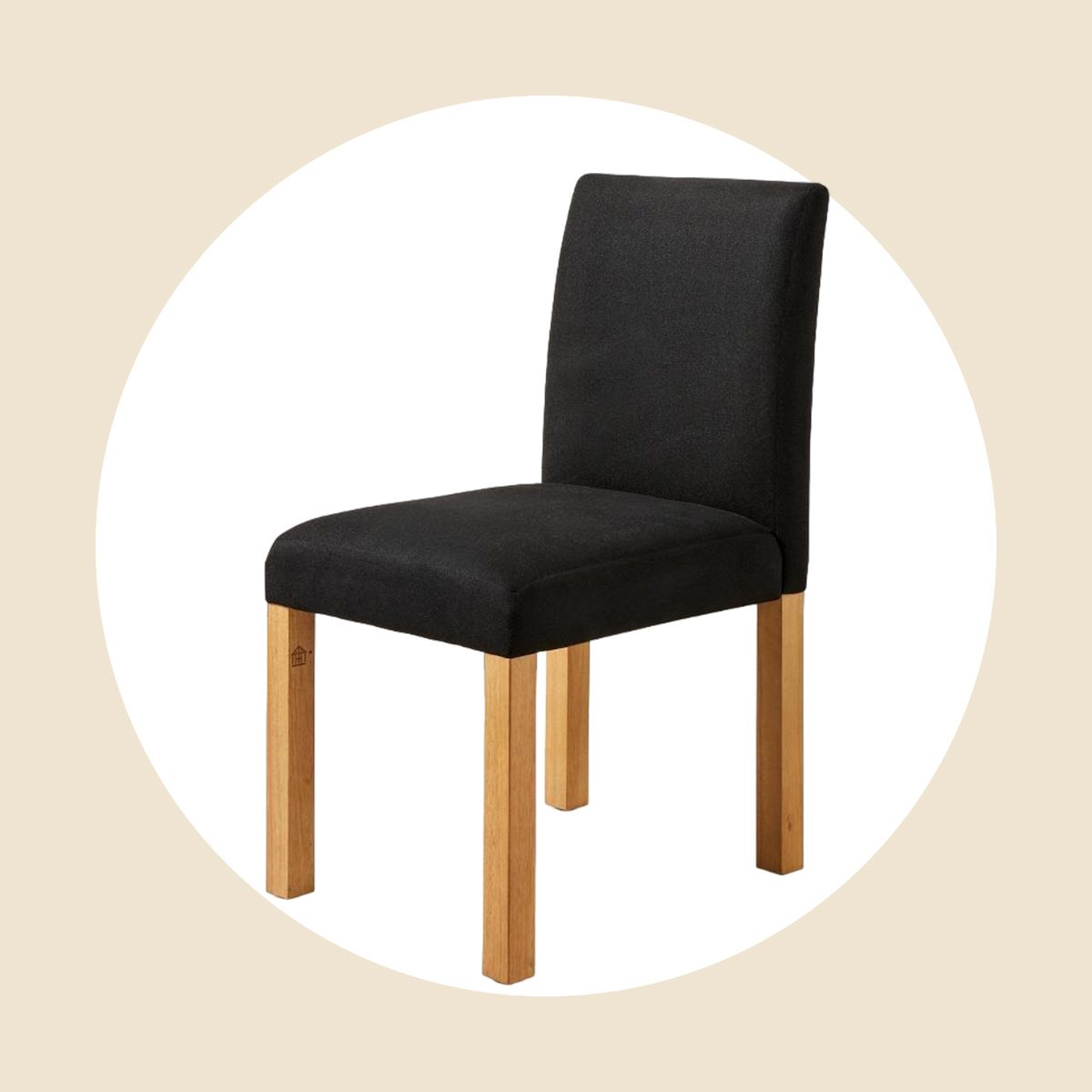 Canvas Slipcover Armless Dining Chair