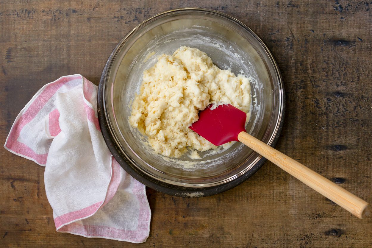 Mixing Dough For Bonuts Nancy Mock For Toh