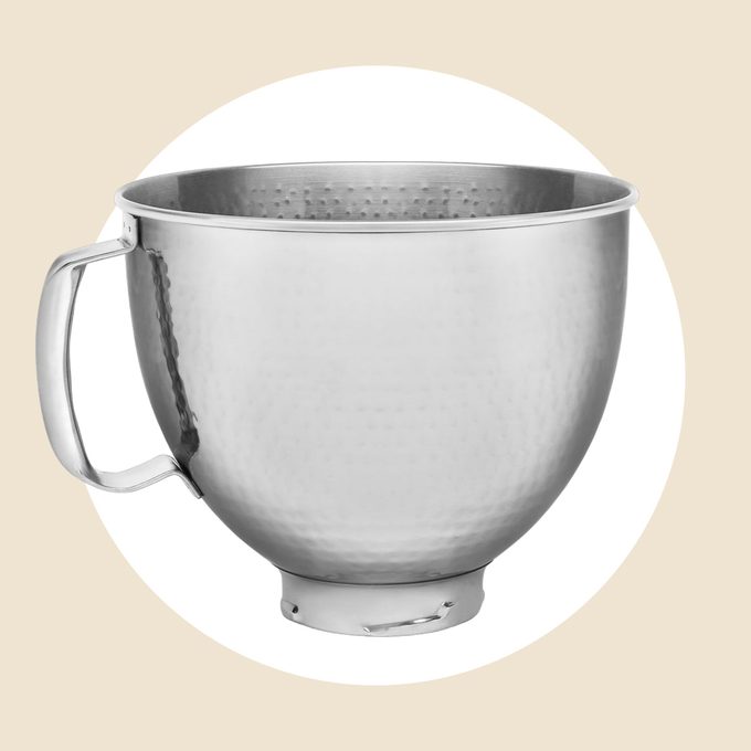 5 Quart Hammered Stainless Steel Bowl