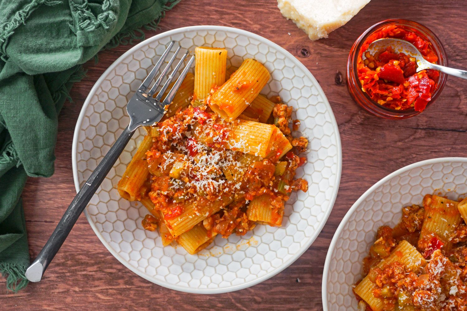 Emerils Spicy Rigatoni Lauren Habermehl For Toh