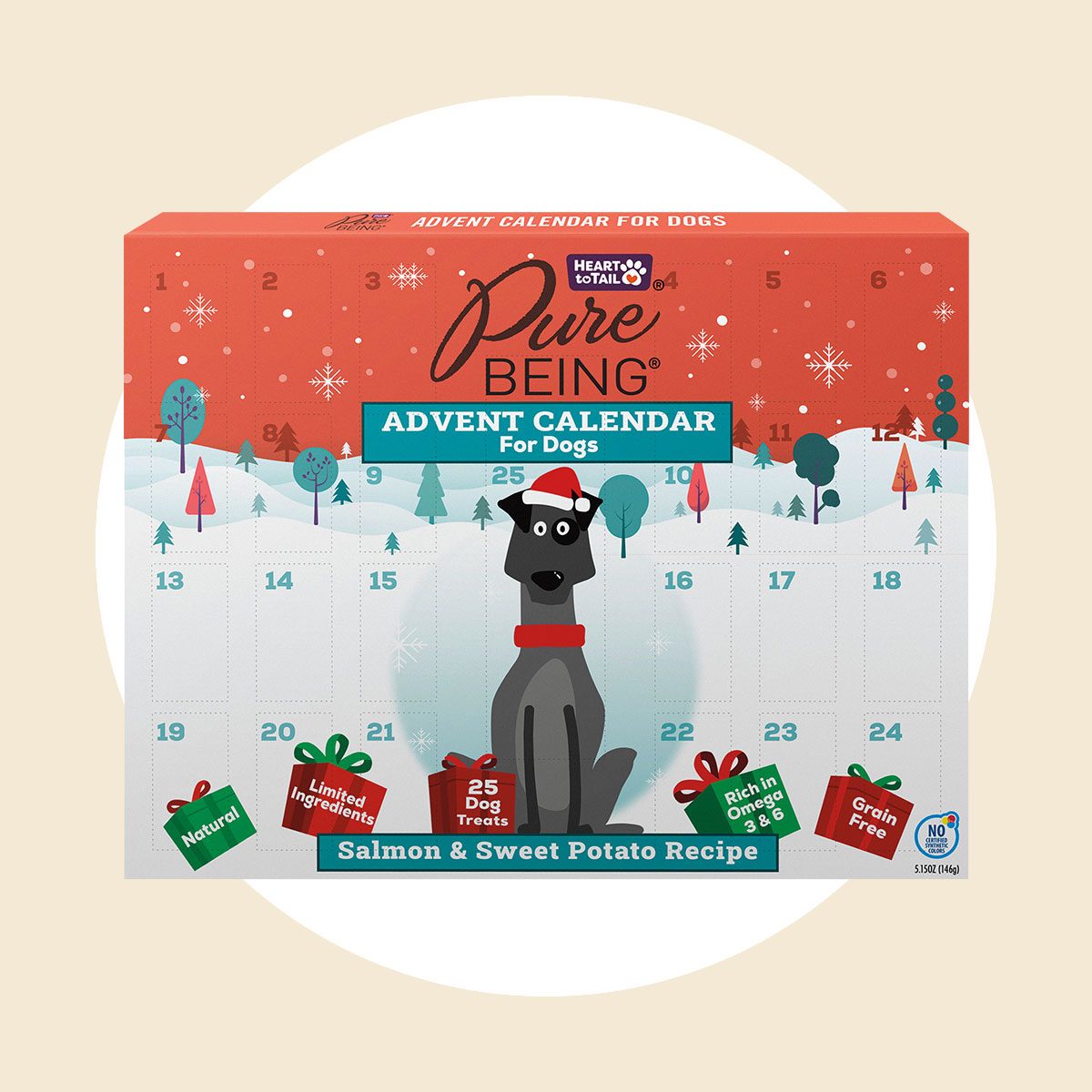 Pure Being Dog Advent Calendar Courtesy Aldi