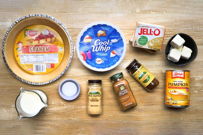 Ingredients of Pumpkin Pie