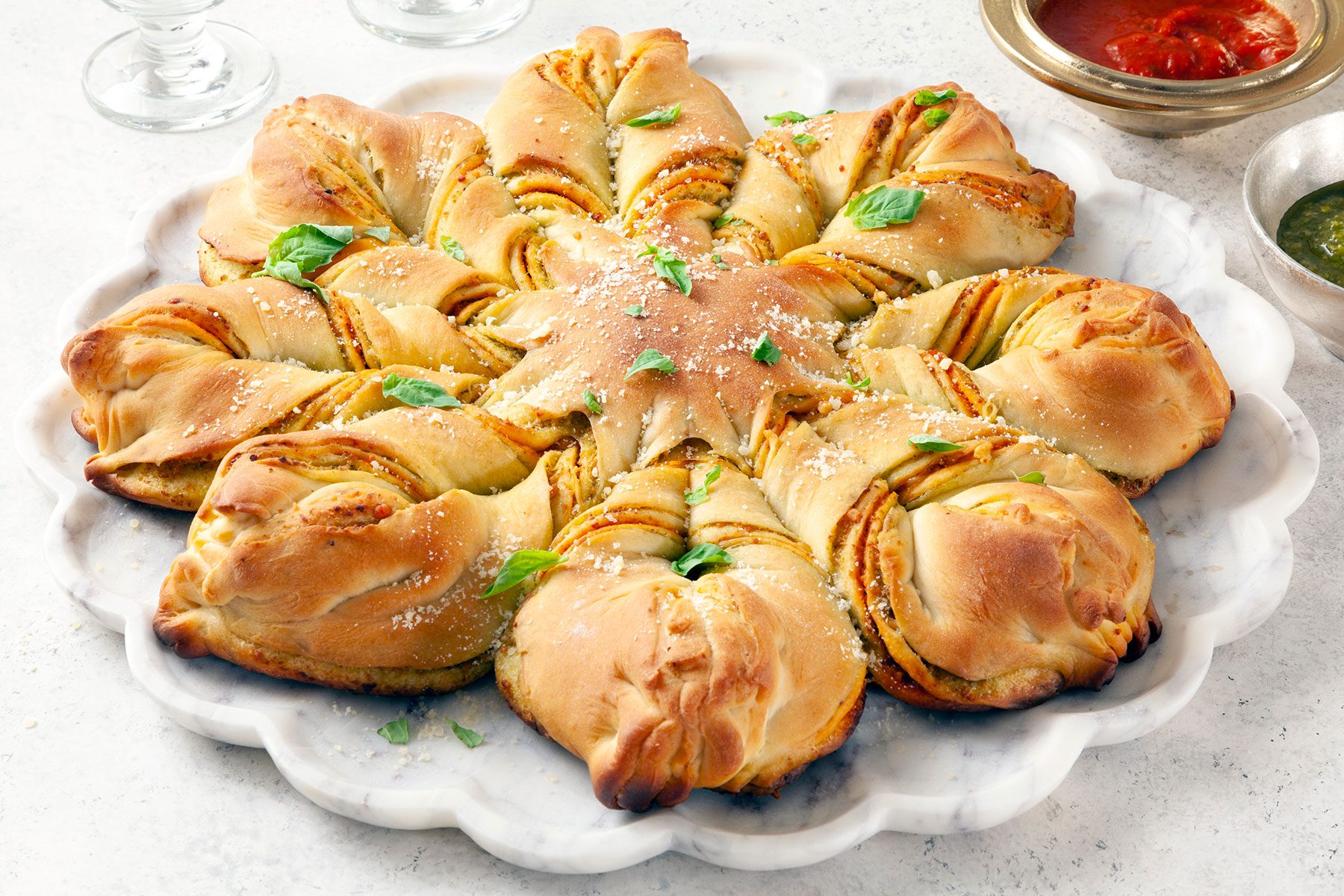 Baked Star Bread