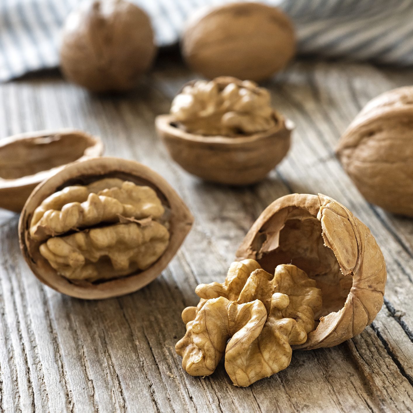 Walnuts Close-up