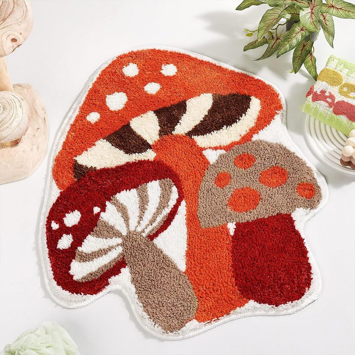 Mushroom Bath Mat