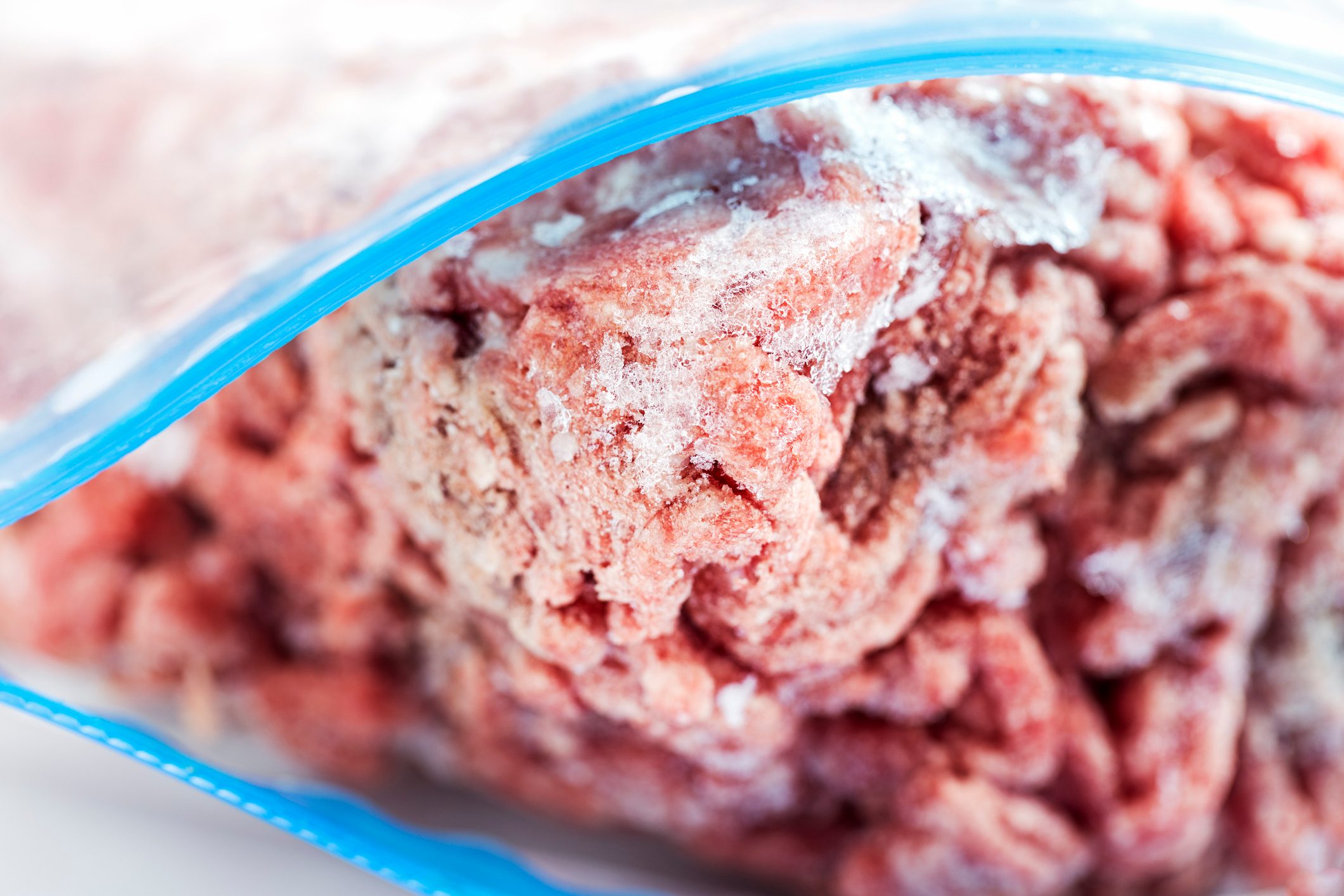 Frozen Raw Ground Beef