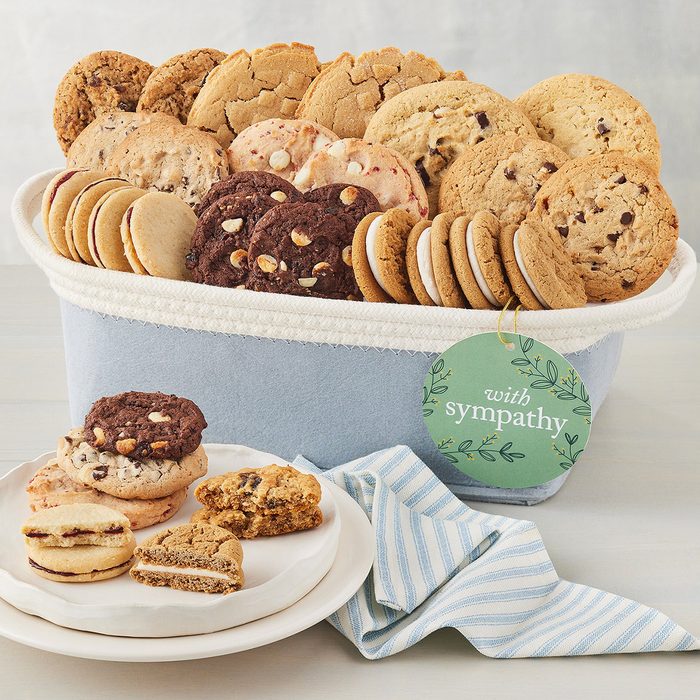 Sympathy Cookie Basket Ecomm Via Harryanddavid.com