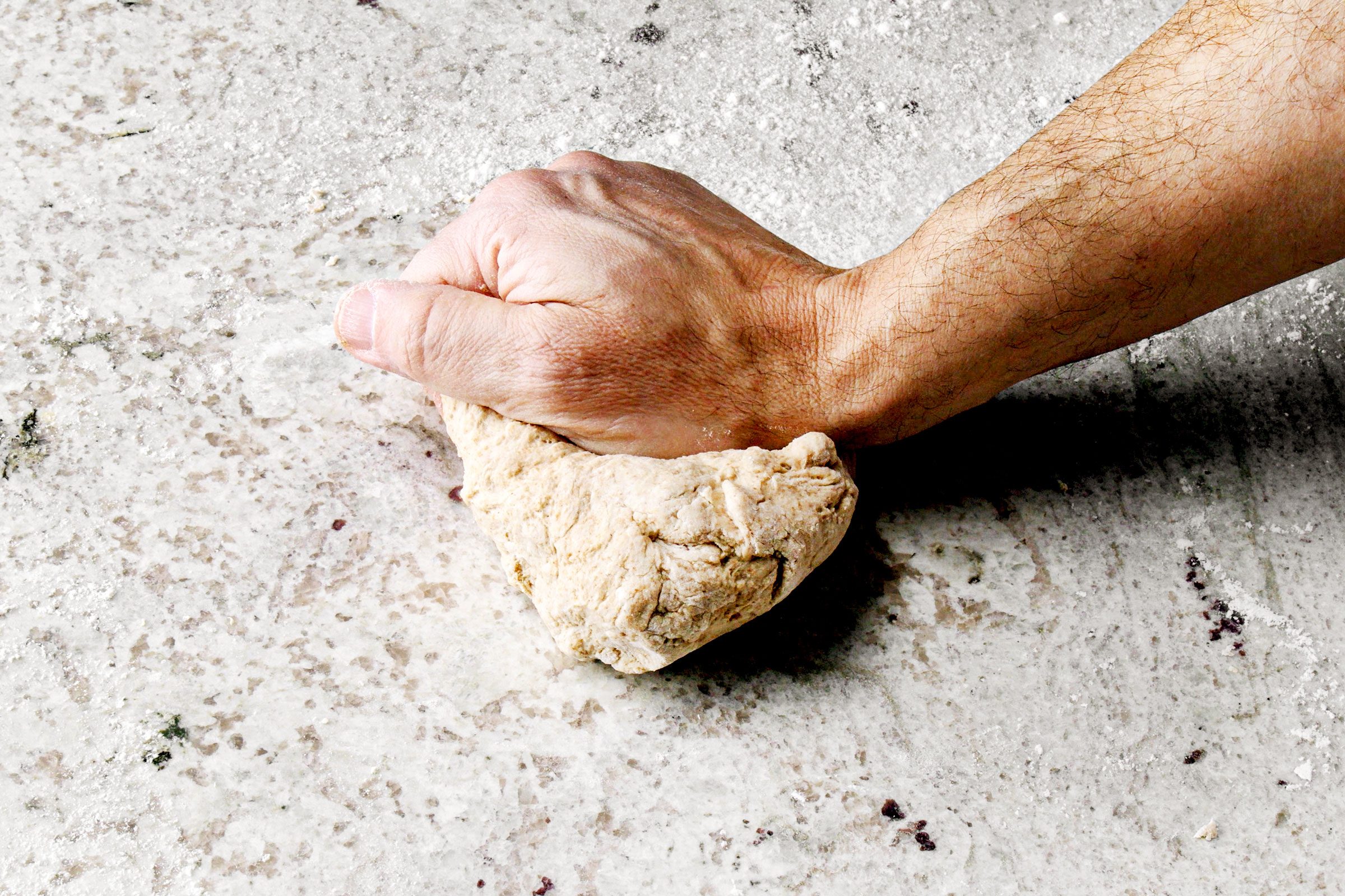 kneading dough
