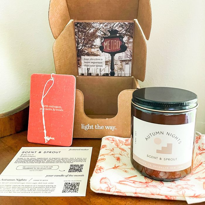 Vellabox Candle Subscription