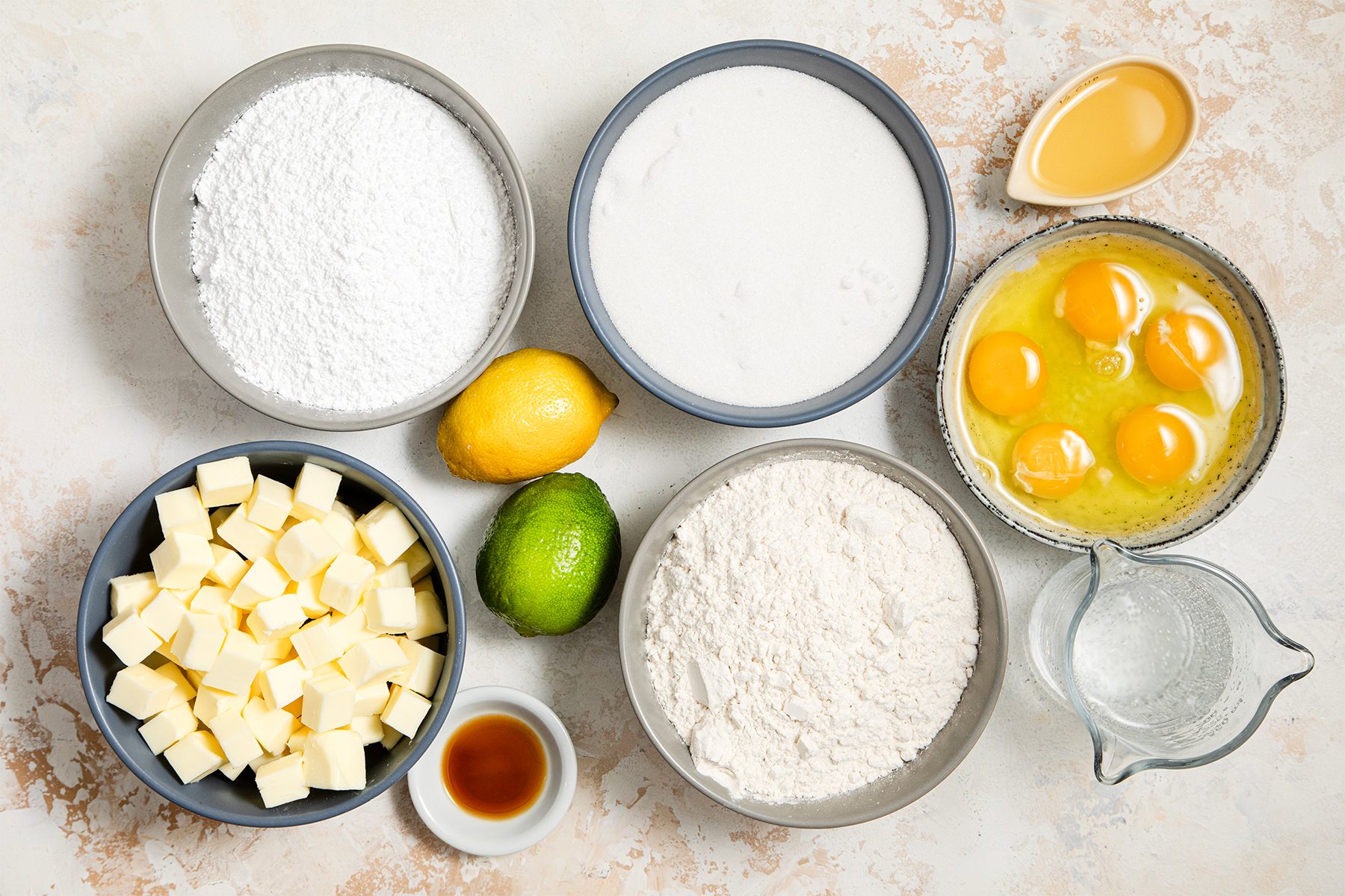 Ingredients for 7 Up Cake