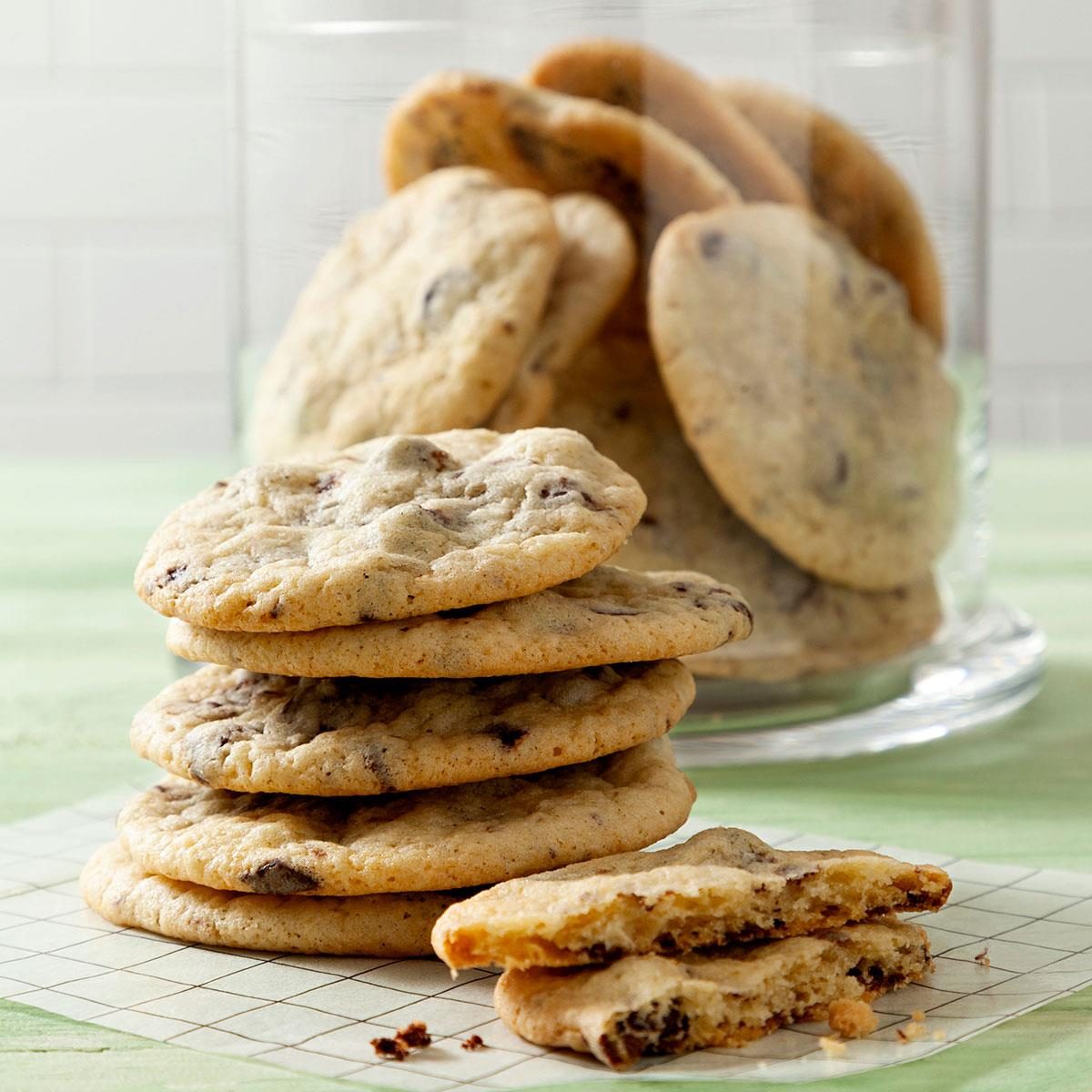 Mint Chocolate Chip Cookies