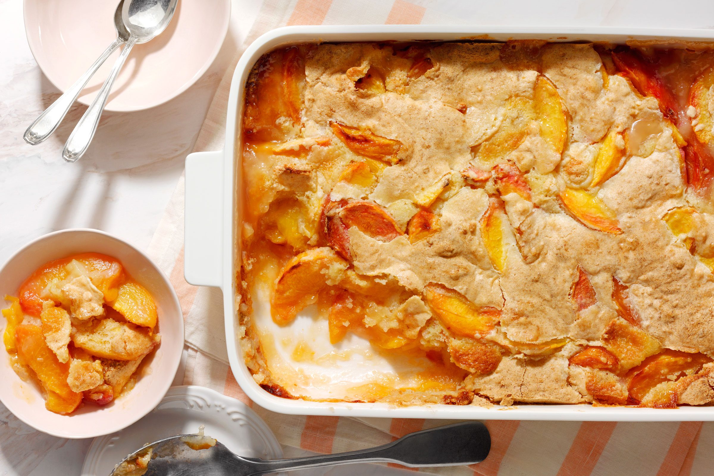 peach cobbler