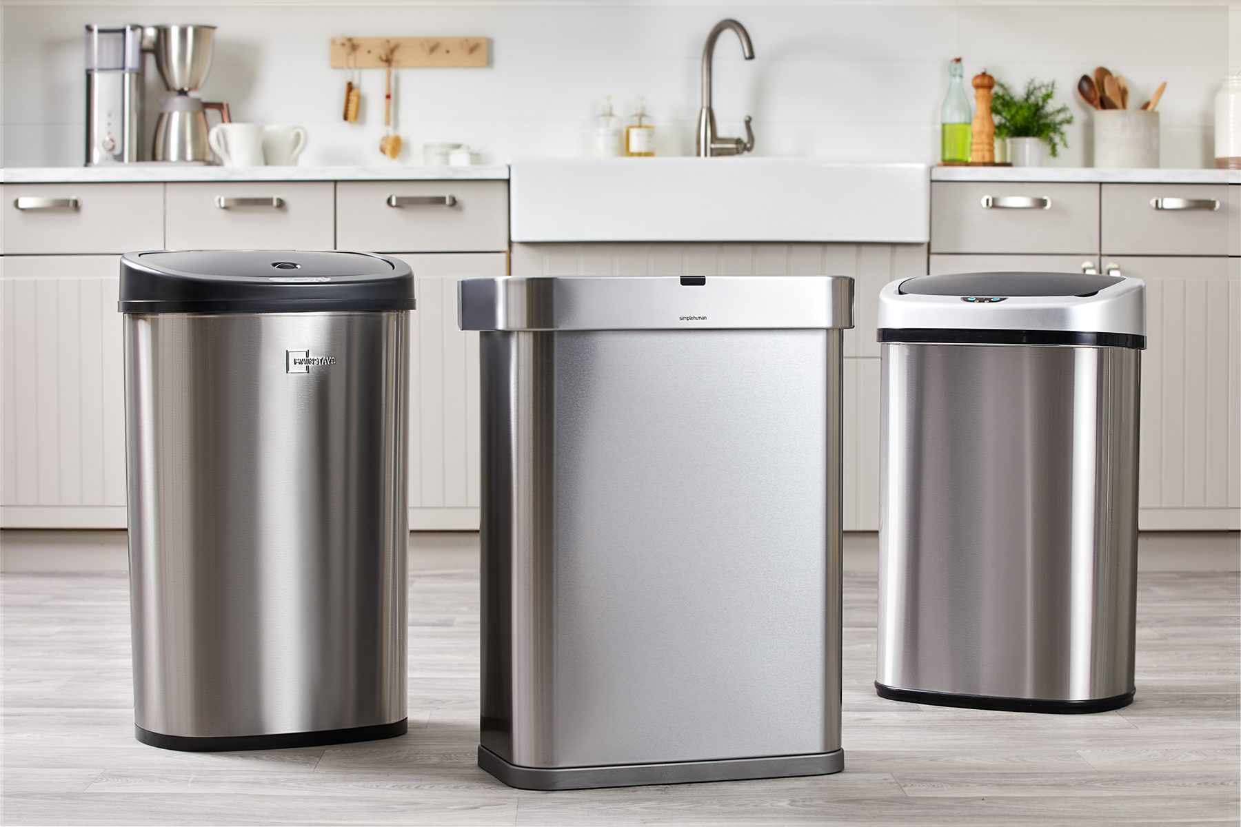 The Best Touchless Trash Cans for More Sanitary Garbage Disposal
