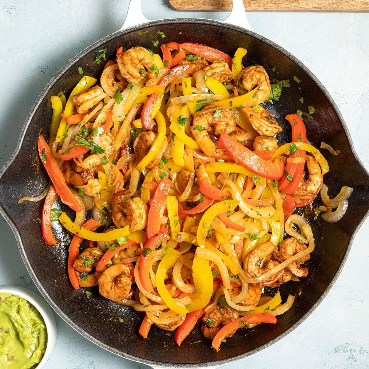Shrimp Fajitas