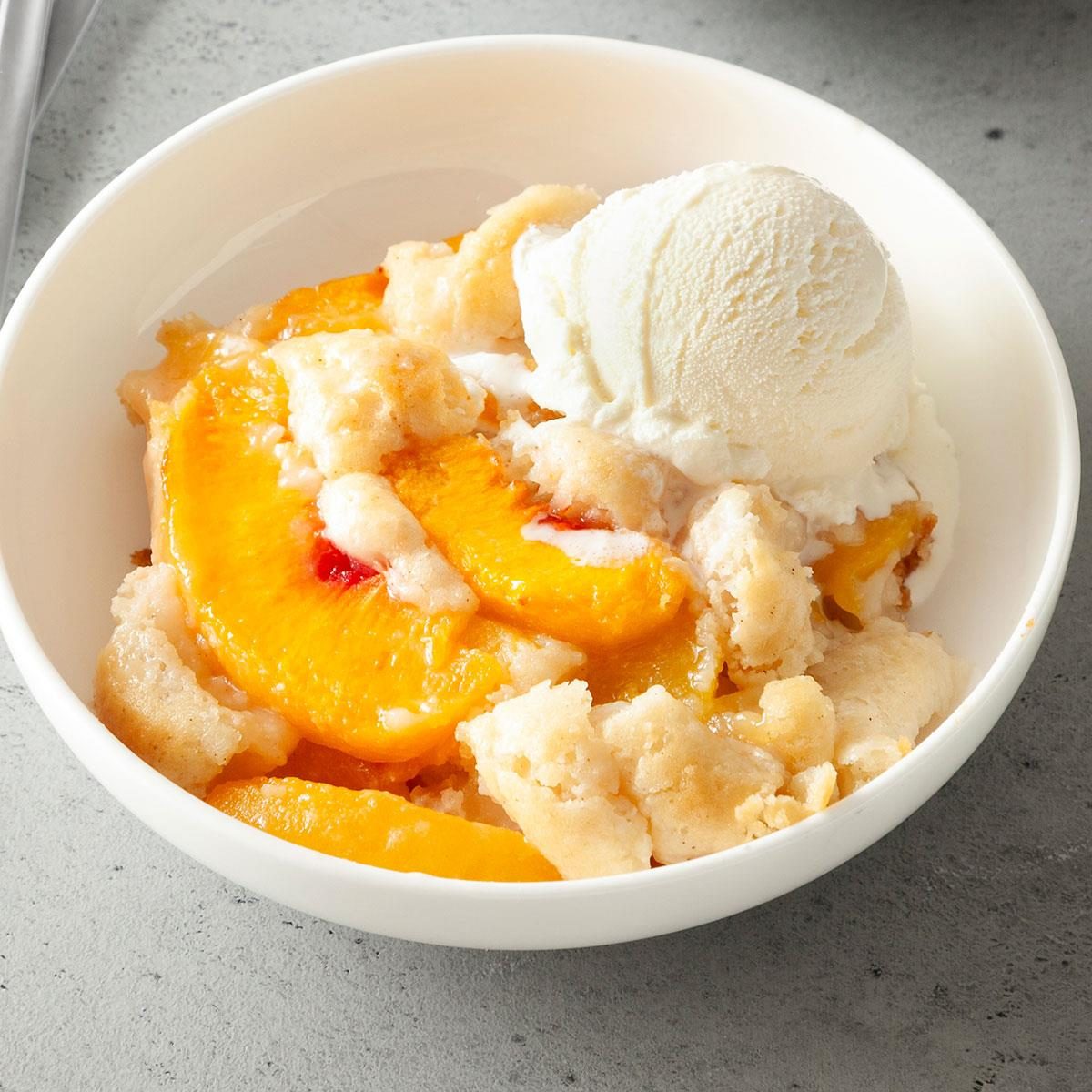 Gluten-Free Peach Cobbler