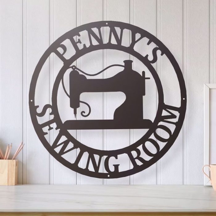 Sewing Room Sign