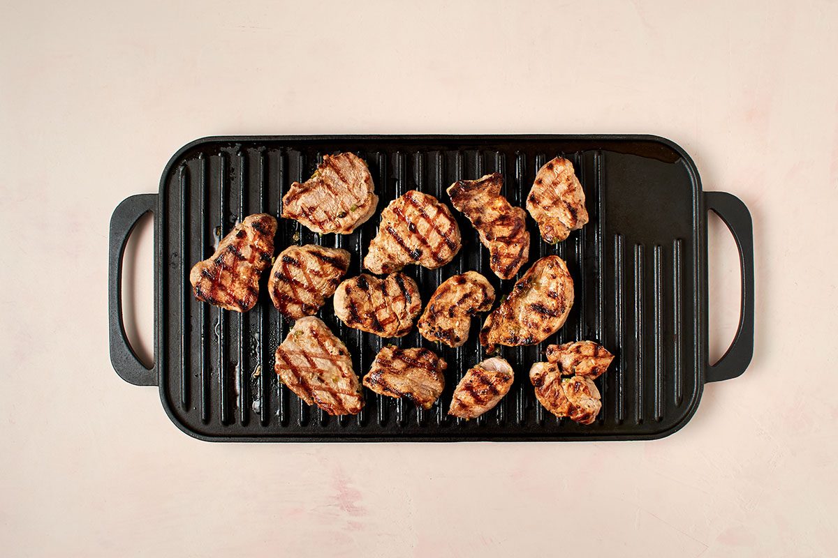 Grill the pork
