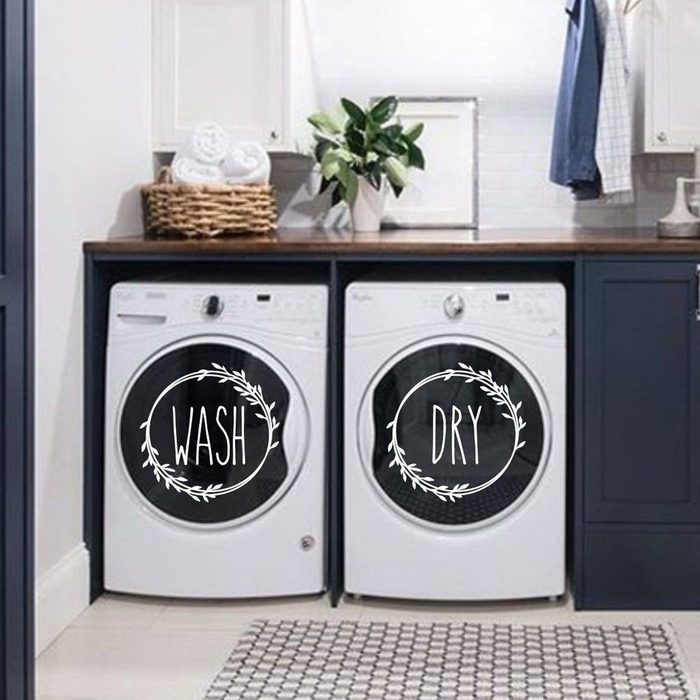 Washer And Dryer Decals