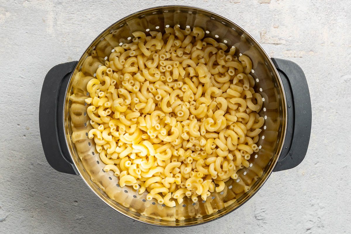 Taste Of Home Caprese Pasta Salad Recipe Photo Of The Cooked Pasta.