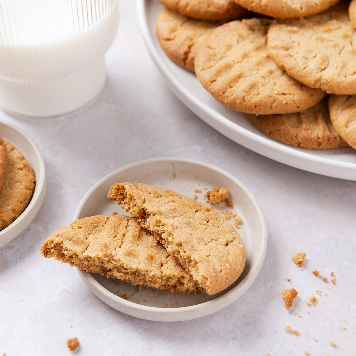 Crunchy Peanut Butter Cookies