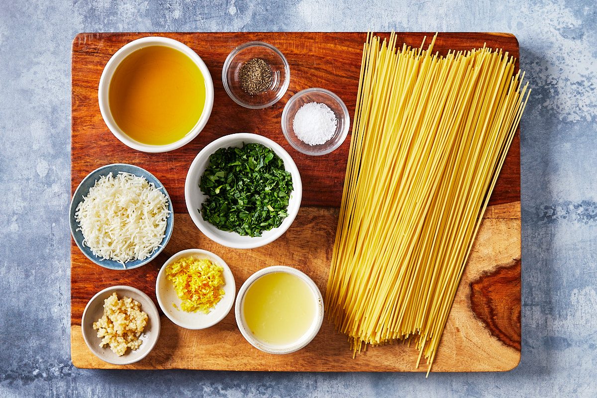 Lemon Pasta- Ingredients