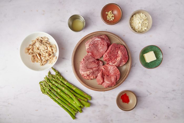 If you like surf 'n' turf, you'll love steak Oscar. It's an amped-up version of surf 'n' turf made with premium ingredients, and this version is quick and easy to make.