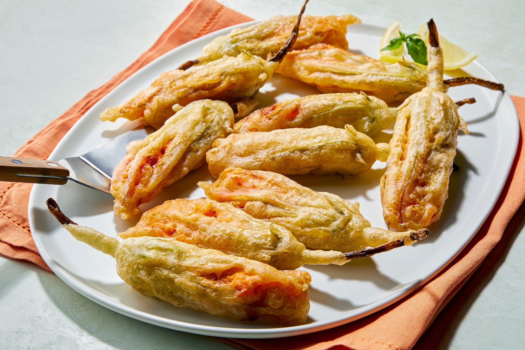 Stuffed Zucchini Flowers