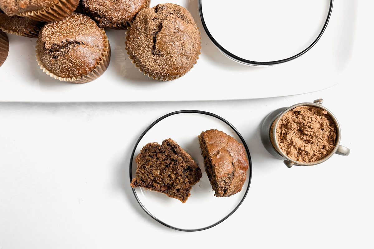 Chocolate Banana Muffins