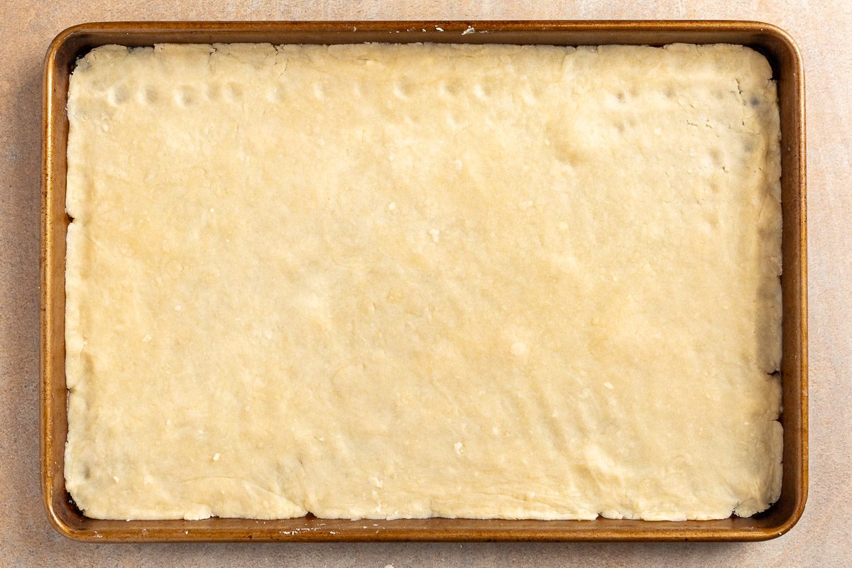 Taste of Home Apple Danish recipe photo of rolling out the pastry.