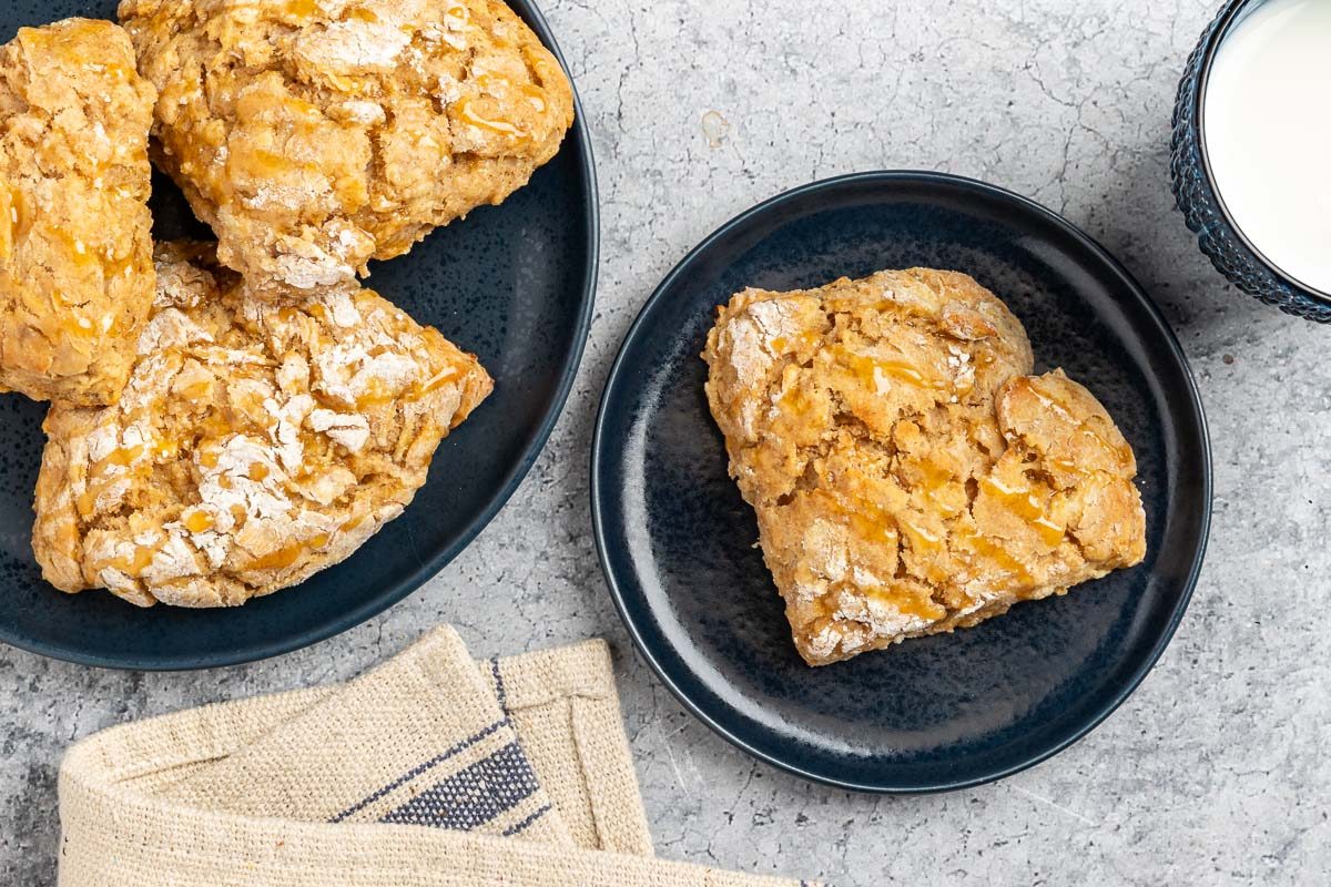 Taste of Home Apple Scones recipe photo of the finished recipe.