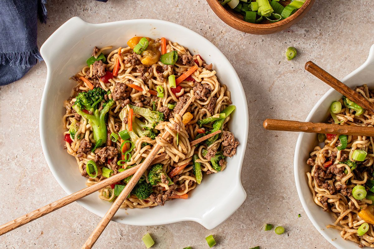 Asian Beef Noodles By Taste Of Home