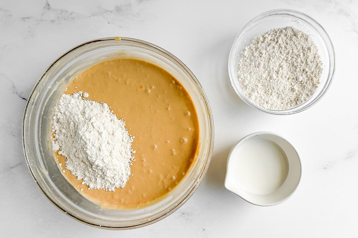 Ingredients for Taste of Home Butterscotch Cake cake layers