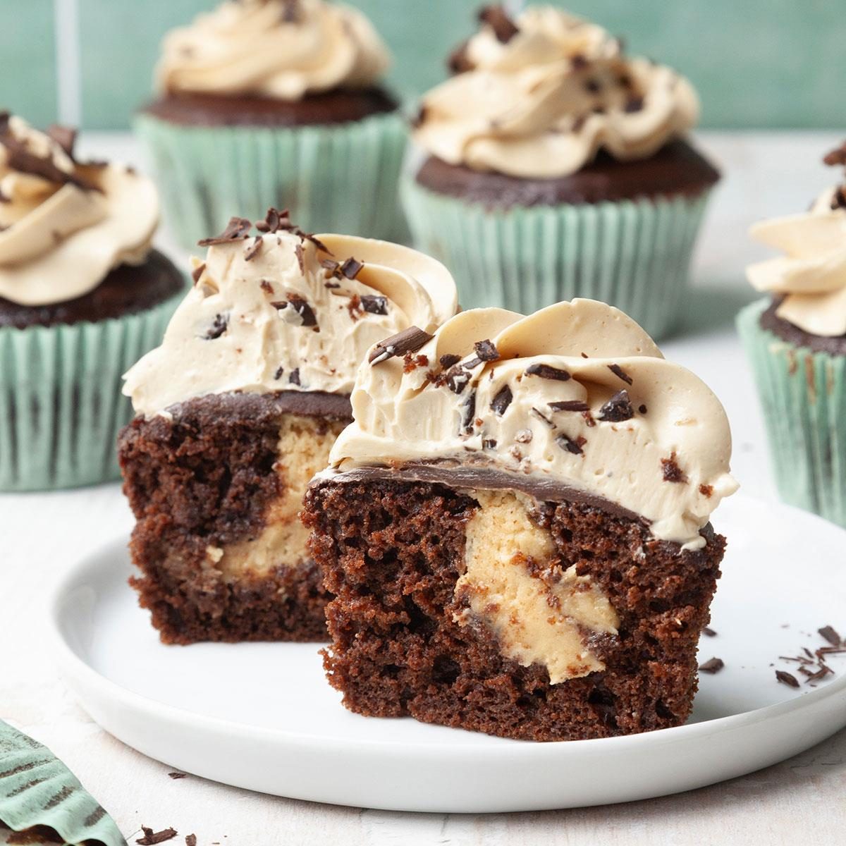 Chocolate Peanut Butter Cupcakes