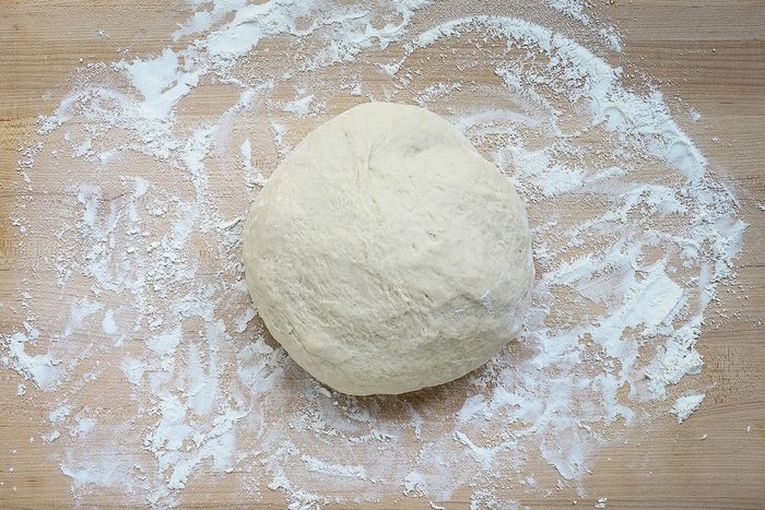 Kneaded dough for the Taste of Home recipe, cinnamon roll focaccia.