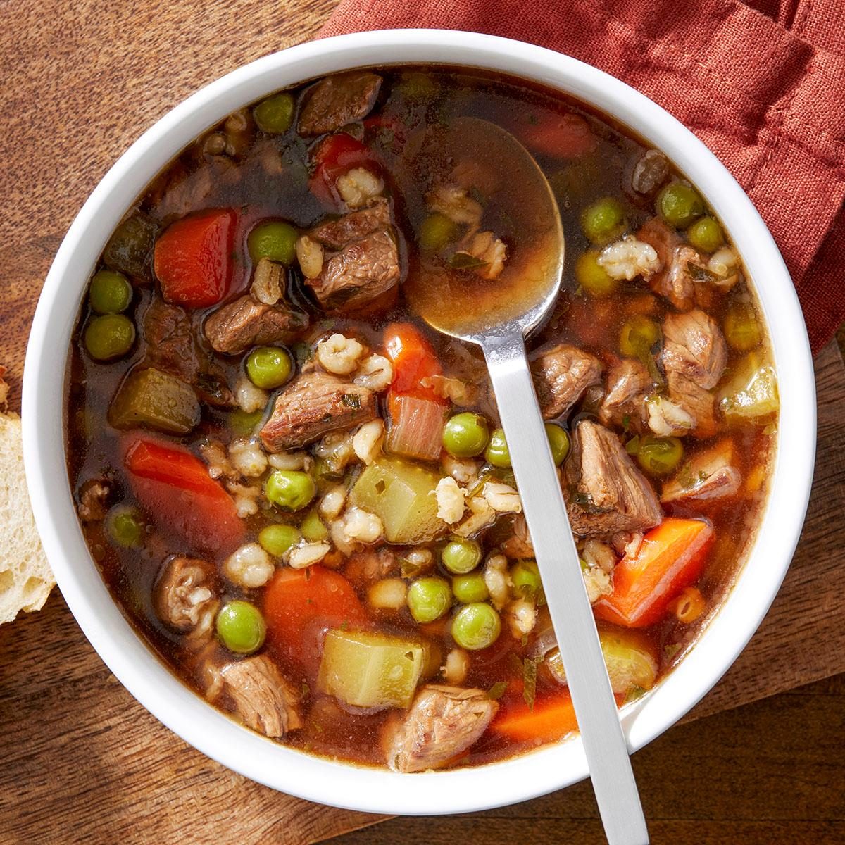 Beef Barley Soup