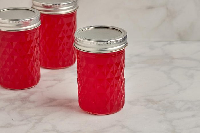 Sweet and spicy hot pepper jelly by Taste of Home.