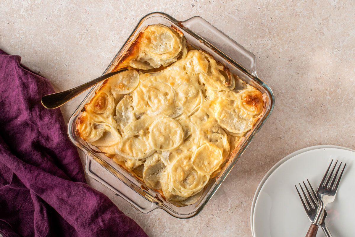 Never Fail Scalloped Potatoes By Taste Of Home Finished Dish