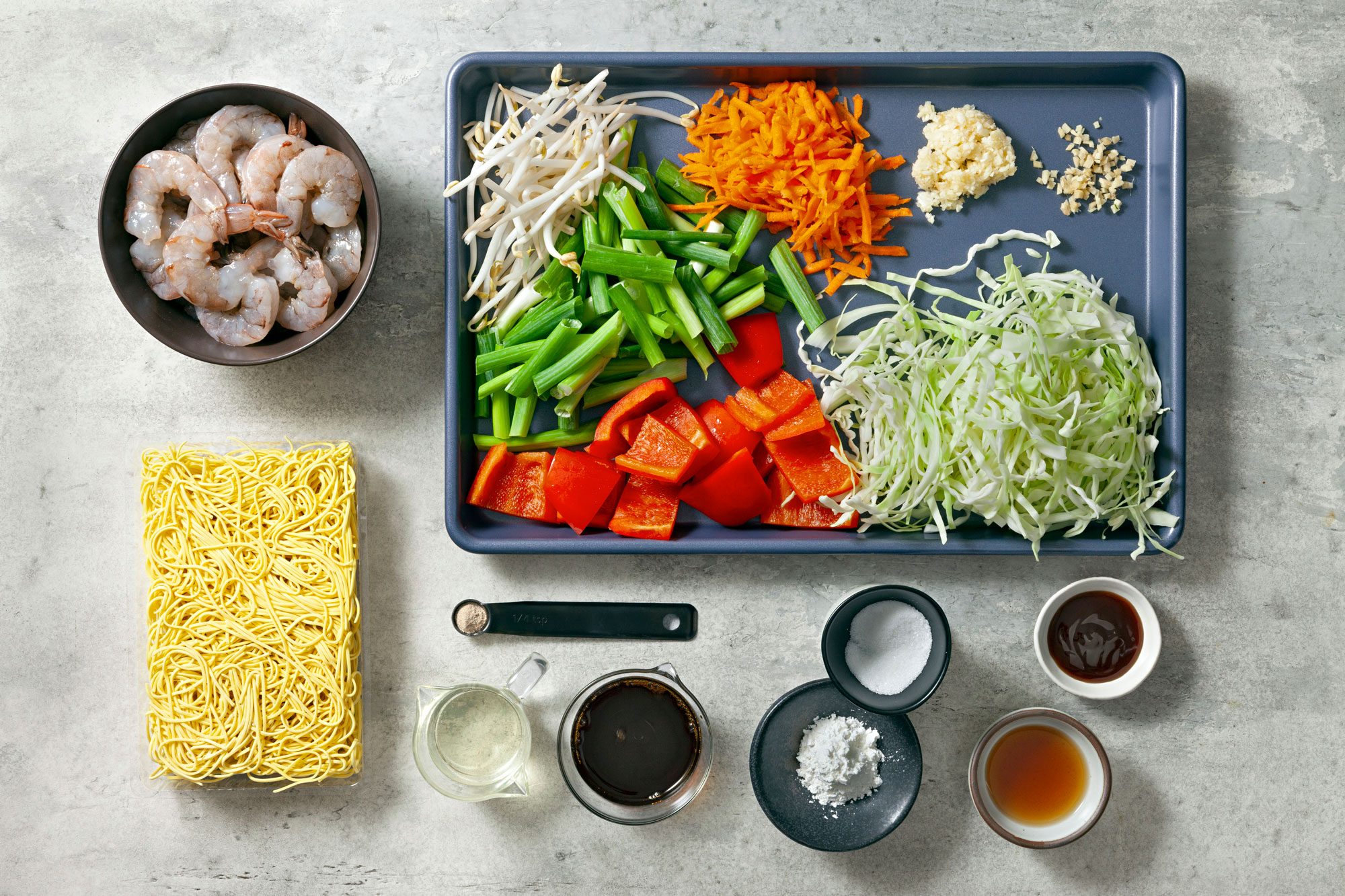 Shrimp Chow Mein ingredients