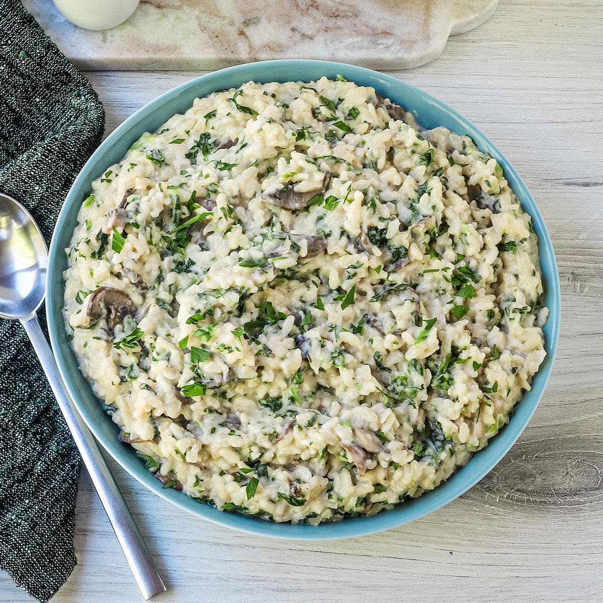 Spinach Risotto