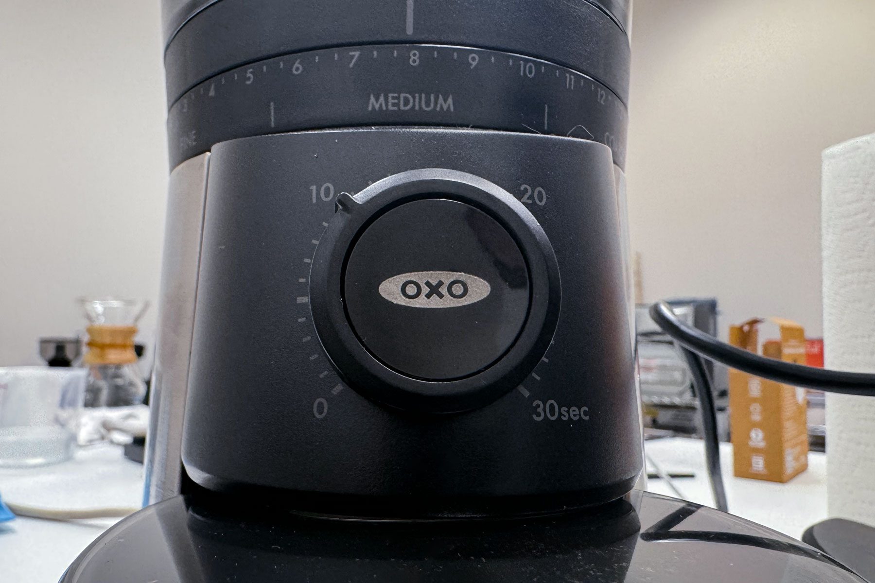 Oxo Burr timer knob